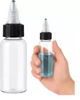 Rutulinis 50 ml buteliukas Rutulinis indelis Tikslus aplikatorius