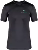 GAMEPATCH Compression Shirt Short Sleeves Juodas