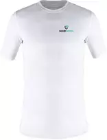 GAMEPATCH Compression Shirt Short Sleeves Baltas