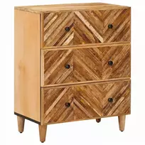 Saugojimo spintos Ruda 60 x 33,5 x 75 cm Kietas mango medis
