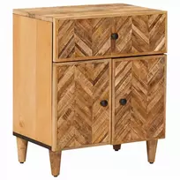 Naktinis staliukas Ruda 50 x 33 x 60 cm Kietas mango medis