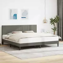 Lova Lovos rėmas Šviesiai pilka 180 x 200 cm Kordūrinis audinys