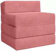 Sofa Sulankstomas Sofos Lova Rožinė 200 x 70 x 15 cm Aksomas