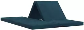 Čiužinys Sulankstomas Sofos Lova 140 x 67 x 45 cm Mėlyna