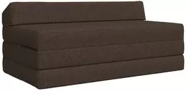 Sofa Sulankstomas Sofos Lova Taupe 120 x 60 x 49 cm Audinys