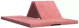 Čiužinys Sulankstomas Sofos Lova 140 x 67 x 45 cm Rožinė