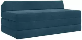 Sofa Sulankstomas Sofos Lova Mėlyna 120 x 60 x 49 cm Audinys