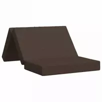 Čiužinys Sulankstomas Sofos Lova 80 x 67 x 45 cm Taupe