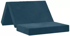 Čiužinys Sulankstomas Sofos Lova 80 x 67 x 45 cm Mėlyna