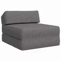 Sofa Sulankstomas Sofos Lova Šviesiai pilka 60 x 70 x 41 cm Audinys