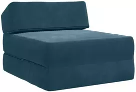 Sofa Sulankstomas Sofos Lova Mėlyna 60 x 70 x 41 cm Audinys