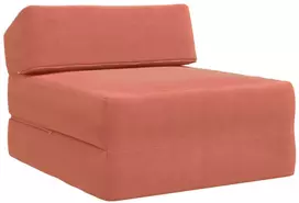 Sofa Sulankstomas Sofos Lova Raudona oranžinė 60 x 70 x 41 cm