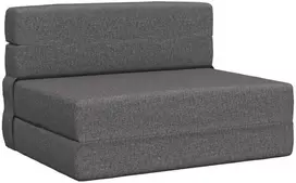 Sofa Sulankstomas Sofos Lova Šviesiai pilka 70 x 72 x 60 cm Audinys