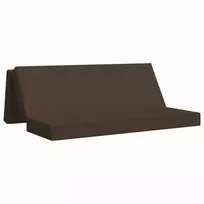 Čiužinys Sulankstomas Sofos Lova 180 x 67 x 45 cm Taupe