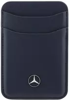 Dėklas Portfel magnetyczny Mercedes Leather tamsiai mėlyna
