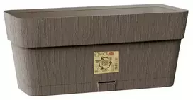 Stefanplast Puku kaste ar paliktni Ethica 30x13x12cm bruns ()