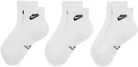 Kojinės Nike Everyday Elevated 3 pary balta IH8523 901 (38-42,5)