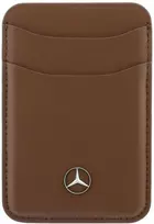 Dėklas Portfel magnetyczny Mercedes Leather camel