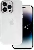 Toptel Topt Protective Lens dėklas skirtas Apple iPhone 15 Plus baltas skaidrus
