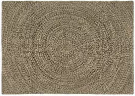 Kilimas Natūrali ir juoda 140 x 200 cm Džiutas