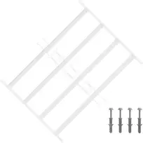 Saugumo grotelės langams su 4 kryžmėmis 43-74 cm