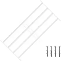 Saugumo grotelės langams su 4 kryžmėmis 63-114 cm