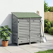 Sodo Sandėlys Pilka 106 x 56 x 113,5 cm Kietasis pušinis medis