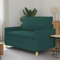Sofa Tamsiai žalia 126 x 81 x 87,5 cm Audinys
