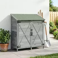 Sodo Sandėlys Pilka 106 x 56 x 113,5 cm Apdirbta mediena