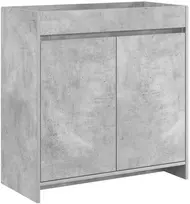 Vonios spintelė po kriaukle Betono pilka 78,5 x 37,5 x 81 cm