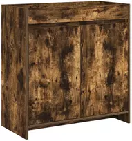 Vonios spintelė po kriaukle Dūminio ąžuolo 78,5 x 37,5 x 81 cm