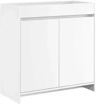 Vonios spintelė po kriaukle Balta 78,5 x 37,5 x 81 cm