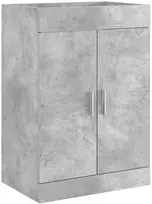 Vonios spintelė po kriaukle Betono pilka 56 x 37,5 x 81 cm