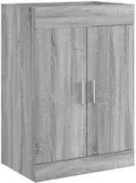 Vonios spintelė po kriaukle Pilka Sonoma 78,5 x 37,5 x 81 cm