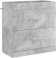 Vonios spintelė po kriaukle Betono pilka 78,5 x 37,5 x 81 cm