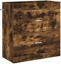 Vonios spintelė po kriaukle Dūminio ąžuolo 78,5 x 37,5 x 81 cm