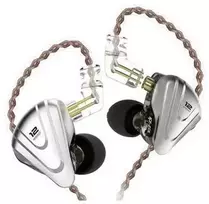 Ausinės - KZ ZAR NO MIC In-Ear Ausinės 10 mm 111 dB Sidabrinė