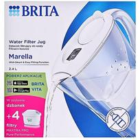 Brita Dzbanek filtrujący Brita Marella+4 wkłady Maxtra Pro PP (2,4l; biały) 1056041