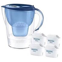 Brita Dzbanek filtrujący Brita Marella+4wkłady MaxtraProPP (2,4l; niebieski) 1056047