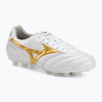 Futbolo batai Mizuno Morelia II Elite FG White/Football Gold/Galaxy Silver