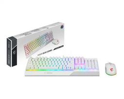 MSI VIGOR GK30 COMBO WHITE, KEYMSIVIGORGK30COMBOWHITEUS