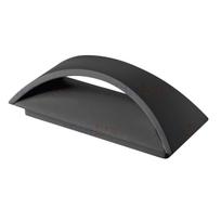 Lubinis lauko šviestuvas Kanlux Biso LED EL 8W-GR, 8W, LED, IP54, juoda sp., 8 cm x 9 cm