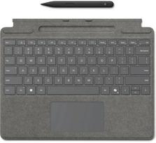 Klaviatūra Microsoft Surface Pro Signature 8X8-00186, EN, pilka sp.