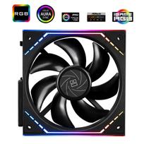 Ventiliatorius korpusui Thermalright TL-M12Q PWM ARGB BLACK, 120 mm x 25 mm