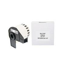 Analoginės lipnios CD/DVD etiketės Brother DK-11207, 58mm