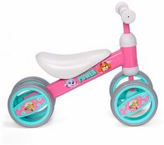 Vaikiškas dviratis, vaikų Seven Paw Patrol, balta sp./rožinė sp./turkio sp., 12"