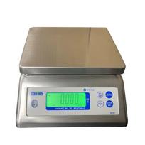 MATAS MSS7 - nerūdijančio plieno, vandeniui atsparios svarstyklės 3/6kg su metrologine patikra, padalos vertė 1/2g, 230 x 190 mm