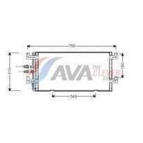 Oro kondicionieriaus kondensatorius AVA Clever Choice VN5145