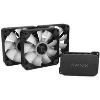 APNX FP1-R 120 PWM ARGB, Reverse Blade, Black, 3 Pack + Controller APF3-PF11257.11