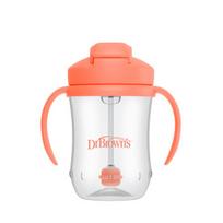 Gertuvė su šiaudeliu Dr. Brown's TC91103, 6 mėn+, 270 ml